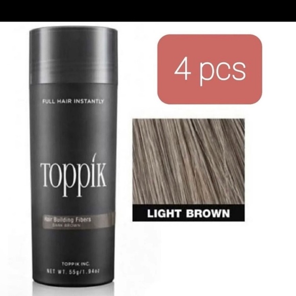 Toppik set of 4 keratin building fiber (4 bottles each)27.5 gr each - Picture 4 of 5